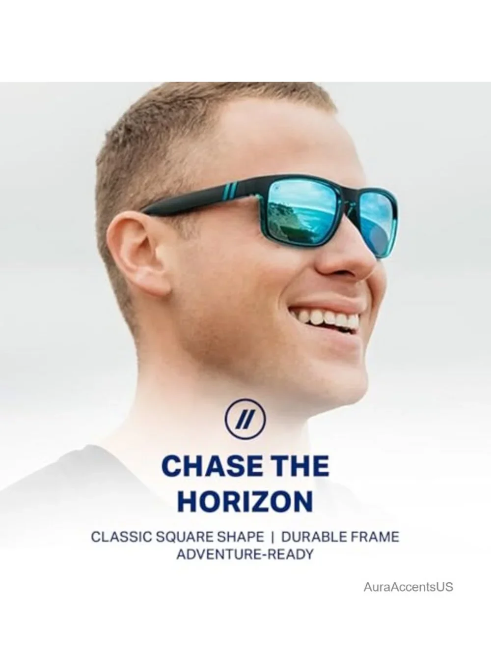 Polarized Sunglasses – Active Style, Durable Frame – 100% UV Protection – Unisex